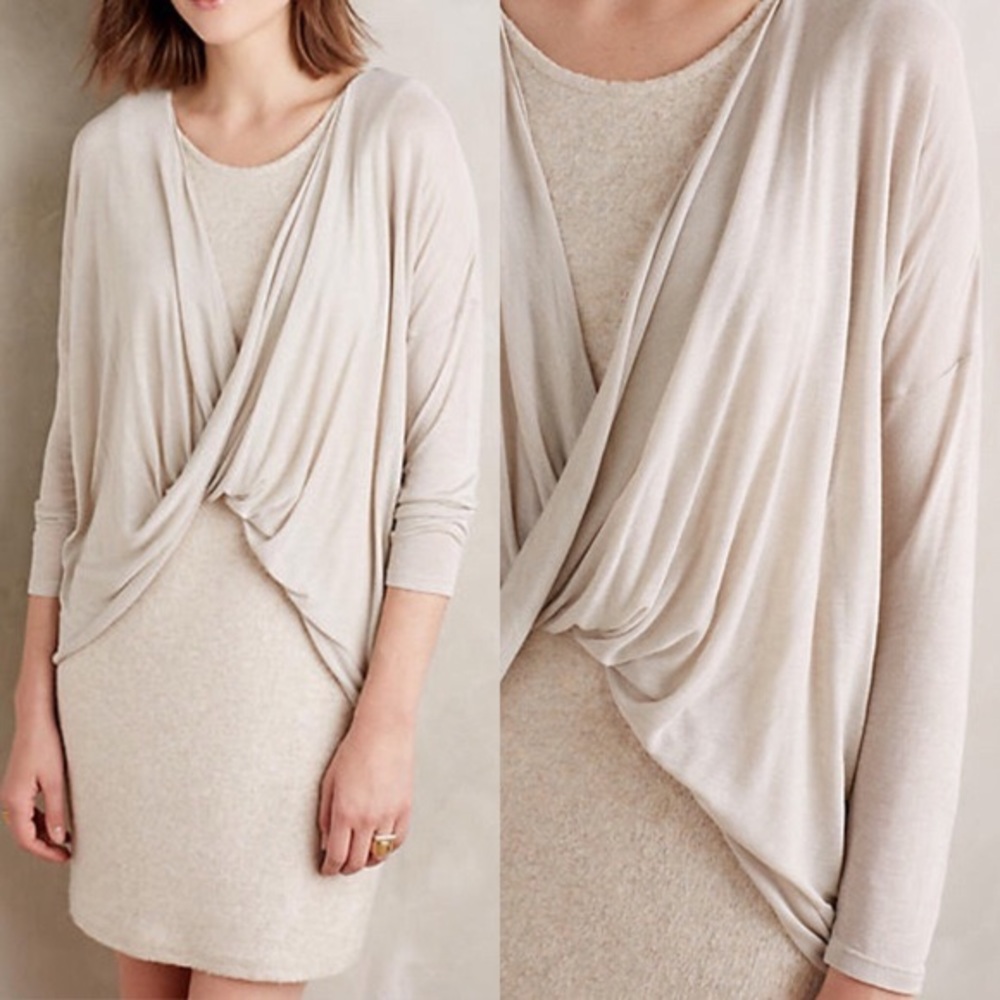 Anthropologie Layered Cloud Dress XS